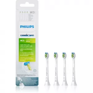 Philips Sonicare Optimal White Compact HX6074/27 Replacement Heads Mini White Toothbrush 4Pcs