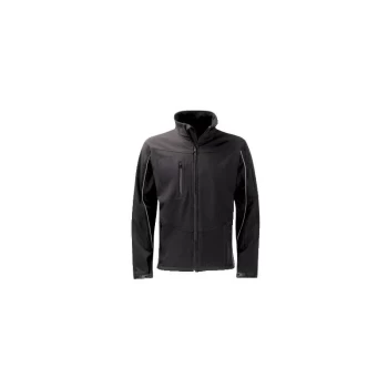 Executive Mens Medium Black Soft Shell Jacket - Tuffsafe