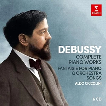 Aldo Ciccolini - Debussy: Complete Piano Works/Fantaisie for Piano & Orchestra/... CD