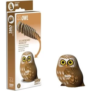 EUGY Owl 3D Craft Kit