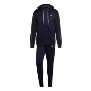 adidas Ribbed AEROREADY Tracksuit Mens - Blue