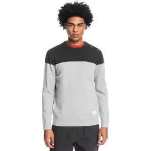 Quiksilver Colour Block Sweatshirt Mens - Grey