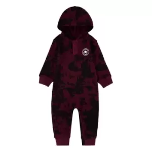 Converse Henley Thermal Coverall Baby Boys - Red