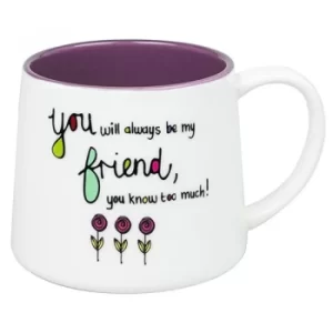 Just Saying Mug Friend