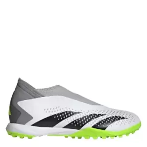 adidas Predator Accuracy.3 Laceless Astro Turf Trainers - White