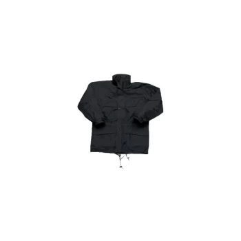 Oj Large Outer Black Jacket - Sitesafe