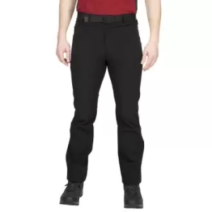 Trespass Mens Hartley Trousers (XS) (Black)