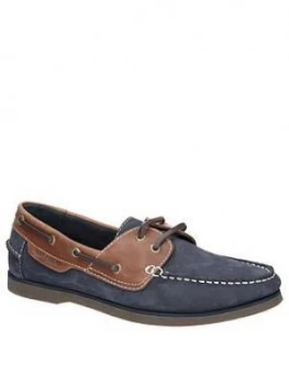 Hush Puppies Henry Boat Shoes - Blue