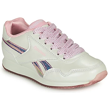 Reebok Classic REEBOK ROYAL CLJOG Girls Childrens Shoes Trainers in White,5,6,9.5 toddler,10 kid,11 kid,11.5 kid,12 kid,13 kid,1 kid,1.5 kid,2.5,3.5,1