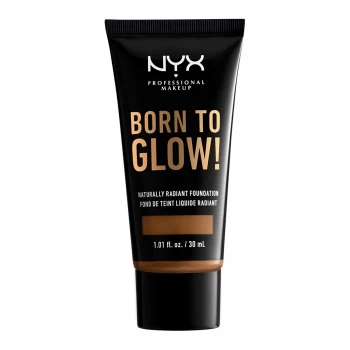 NYX Professional Makeup Born to Glow Naturally Radiant Foundation 30ml (Various Shades) - 10 Warm Mahogany