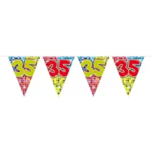 35th Birthday XS Bunting Garland 3M