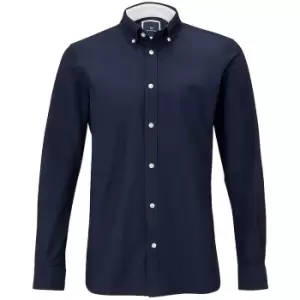 Crew Clothing Mens Slim Oxford Shirt Navy Medium