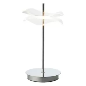 Luminosa Amsterdam Table Lamp, 6W led, 4000K, 460lm, Polished Chrome