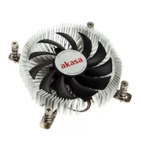 Akasa AK-CC7129BP01 Low Profile CPU Cooler - 74mm