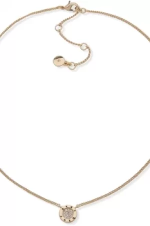 DKNY Pave Disc Pendant Necklace 60572135-887