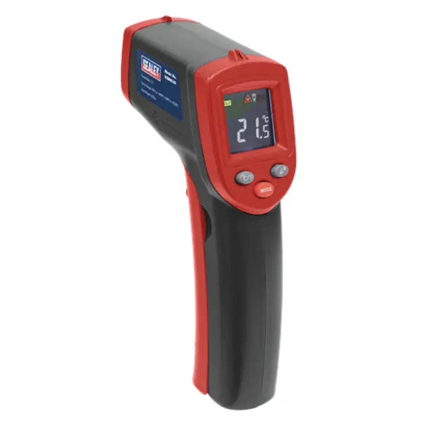 Sealey Infrared Laser Digital Thermometer, 12:1