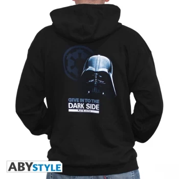 Star Wars - Dark Side Mens XX-Large Hoodie - Black