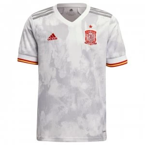 adidas Spain Away Shirt 2020 Junior - White