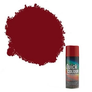 Rust-Oleum Quick colour Red Gloss Multi-surface Spray Paint 400ml