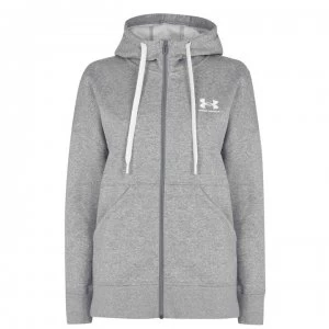 Urban Armor Gear Rival Full Zip Hoodie Ladies - Steel Medium Heather