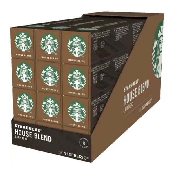 Starbucks House Blend Lungo Coffee 120 Pods