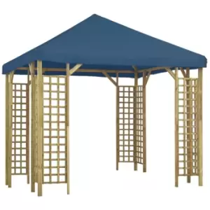 Gazebo 3x3 m Blue Vidaxl Blue