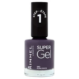 Rimmel Super Gel Nail Polish Punk Rock Grey