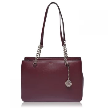 DKNY Sutton Chain Shopper - BLOOD RED XOD