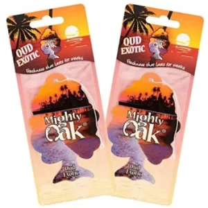 Mighty Oak Oud Exotic Car Air Freshener (Case Of 12)