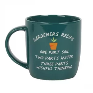 Gardeners Recipe Ceramic Mug