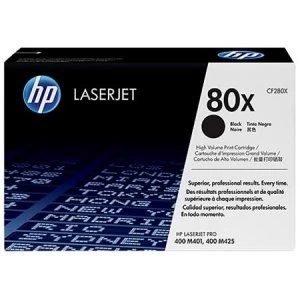 HP 80X Black Laser Toner Ink Cartridge