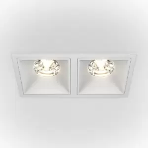 Maytoni Lighting - Maytoni Maytoni Alfa LED Twin Dimmable Recessed Downlight White, 2250lm, 3000K