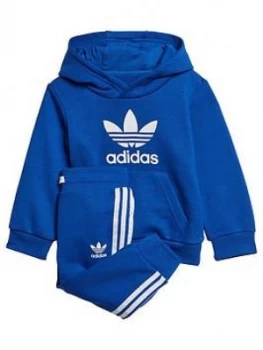 Boys, adidas Originals Infant Trefoil Jog Set - Blue, Size 2-3 Years