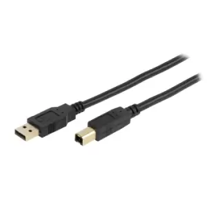 Vivanco USB Type A - Type B Cable 1.8m