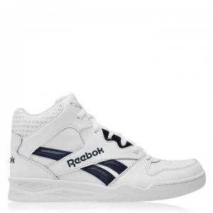 Reebok Mens Hi Top Trainers - White/Navy