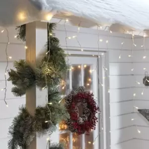 The Winter Workshop - Snowing Icicles - 480 LEDs - Warm White