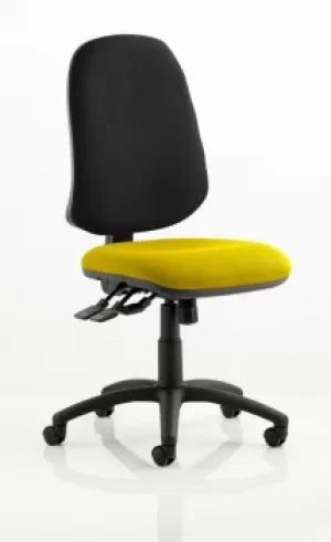 Eclipse XL Lever Task Operator Chair Bespoke Colour Seat Yellow