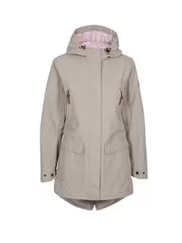 Trespass Brampton Jacket - White, Mushroom, Size S, Women