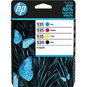 HP 934 Black And 935 Tri Colour Ink Cartridge