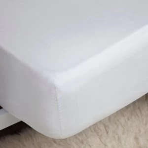 Belledorm Extra Deep Fitted Sheet White Single