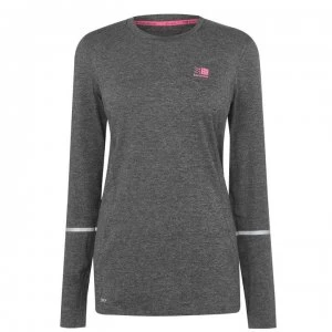 Karrimor XLite MI T Shirt Ladies - Light Grey Marl