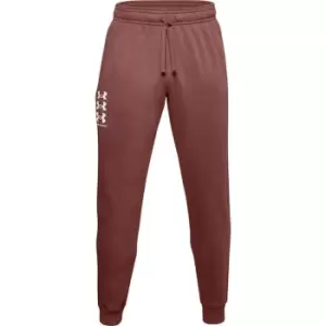 Under Armour Rival Fleece Logo Jogging Pants Mens - Red