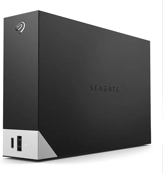 Seagate One Touch Hub 12TB Desktop External Hard Drive in Black - USB3.0