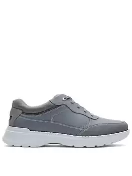 Rockport Prowalker City Blucher Trainer - Grey Nubuck, Grey Nubuck, Size 8, Men