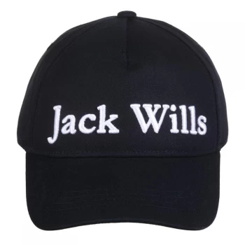 Jack Wills Wills Classic Cap Juniors - Black