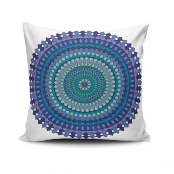 MANDALA-25 - No Filling Multicolor Cushion Cover