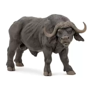 Papo Wild Animal Kingdom African Buffalo Toy Figure, 3 Years or...