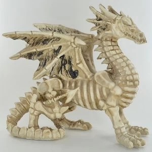 Fantasy Dragon Skeleton Figurine