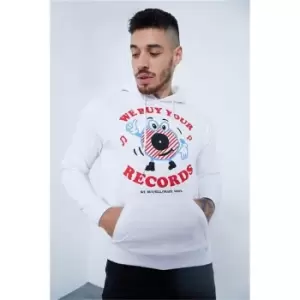 I Saw It First White Records Hoodie - White