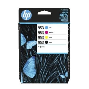 HP 953 Black and Tri Colour Ink Cartridge